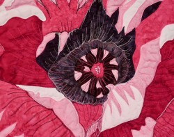 Poppy Art by Michelle de Groot - Detail
