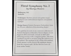Floral Symphony No. 2 by Mariya Waters - Sign