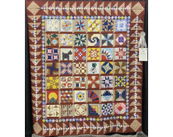 The Lizzy Albright Quilt by Ricky Tims and Friends (Photo by Ricky Tims from AQS QuiltWeek Paducah 2023)