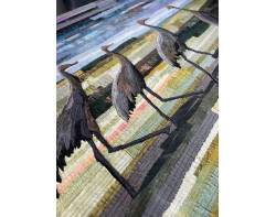Walk of the Cranes by Pat Bishop - Angled View 2