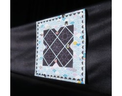 Stitch by Stitch - Japanese Kitties by Susan K. Cleveland - Angled View