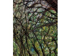 Viriditas (Greenness) by Shin-hee Chin - Detail 2 [Photo from Susan Brubaker Knapp Instagram]