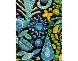 Color Splash Garden by Karen Kay Buckley - Detail 2