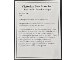 Victorian San Francisco by Marina Panzhinskaya - Sign