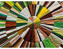 Tree Rings by Vicki Conley - Detail