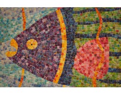 Key-Fetti Fish by Cheryl Lynch - Detail