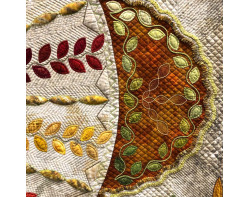 Autumn Swag by Linda Roy - Detail 2 (Photo by Julie Cefalu)