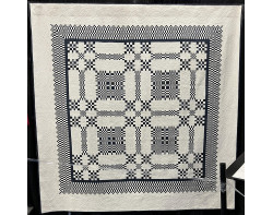 Memories From Hotel Fahey by Ruth Ohol - Photo from Houston International Quilt Festival 2022