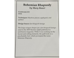 Bohemian Rhapsody by Mary Bauer - Sign