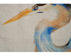 Blue Heron by Jamie Wallen - Detail 1