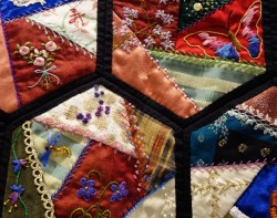 Crazy Quilt Hexagons