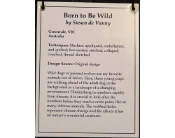 Born to Be Wild by Susan de Vanny - Sign