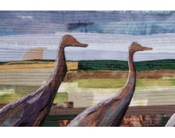 Walk of the Cranes by Pat Bishop - Detail 2