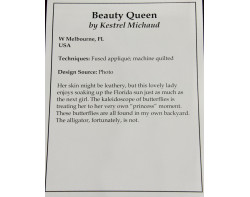 Beauty Queen by Kestrel Michaud - Sign
