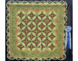 Beauty in the Broken by Kathy K. Wylie - On Display at Houston International Quilt Festival 2023