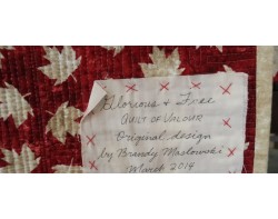 Glorious and Free by Brandy Maslowski - Label