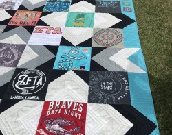 Sorority T Shirt Quilt