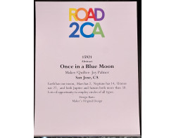 Once in a Blue Moon by Joy Palmer - Sign