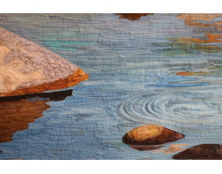 River Rocks by Sandra Mollon - Detail 3