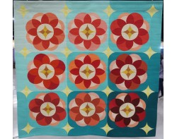 Poppy Quilt by Audrey Esarey