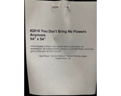 You Dont Bring Me Flowers Anymore by Robyn Gragg - Sign