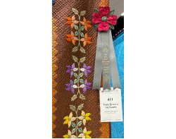 Third Spools The Charm by Barbara Korengold - Best Hand Workmanship Award Ribbon and Sign