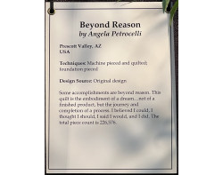 Beyond Reason by Angela Petrocelli - Sign