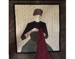 Girl Sewing