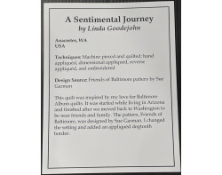 A Sentimental Journey by Linda Goodejohn - Sign