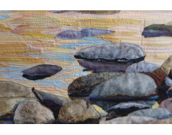 River Rocks by Sandra Mollon - Detail 4