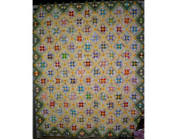Almost Reproduction of Antique Yo-Yo Coverlet
