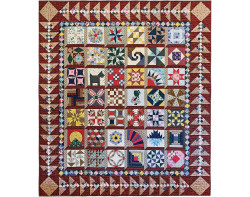 The Lizzy Albright Quilt by Ricky Tims and Friends (Photo by AQS)