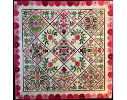 A Rose for Sue - A Tribute by Joanne Sorrentino (Photo from Road to California Quilters Conference and Showcase Facebook Page)