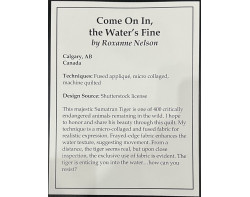 Come On In, the Waters Fine by Roxanne Nelson - Sign