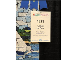 Ocean of Blue by Heidi Proffetty - AQS QuiltWeek Paducah 2024 Sign