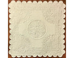 Boutis Soyeaux by Christine Wickert (Photo from Mancuso 2021 Spring Quilt Festival website)