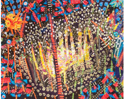 Freedom Fireworks by Terrie Hancock Mangat - Detail 1