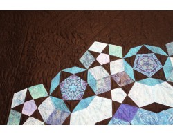Linda by Diane Kirkhart, Quilted by Jenny Eccleston - Detail 2