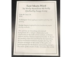 East Meets West by Molly Hamilton-McNally with Yange Gong - Sign