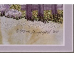 1800s Garden by Bonnie Langenfeld - Signature