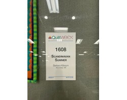 Scandinavian Summer by Barbara Kilbourn - AQS QuiltWeek Paducah 2025 Sign