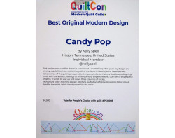 Candy Pop By Kelly Spell - Sign (Photo from quiltingjetgirl.com)