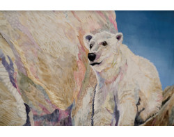 Polar Bears (In Progress) by Sandra Mollon - Detail 2