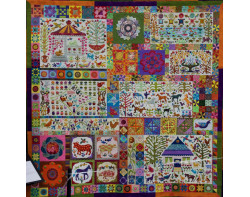 Pandemonium by Susan Minchow, Quilted by Kris Vierra