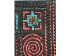 The Turning of the Wheel by Pamela Trantham - Corner 1 Detail