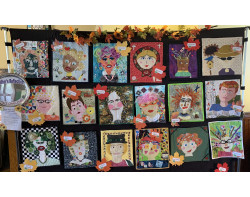 2023 Guild Challenge Face Quilts