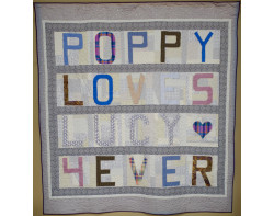 Lucys Poppy Quilt by Meg Cox
