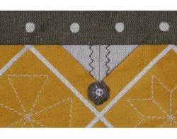Stitch by Stitch - Gold by Susan K. Cleveland - Detail 3