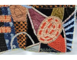 Yes More Please! by Heidi Parkes, Additionally Pieced and Quilted by Zak Foster - Bottom Corner