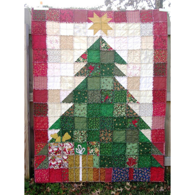 Mom & Dad's Christmas Quilt